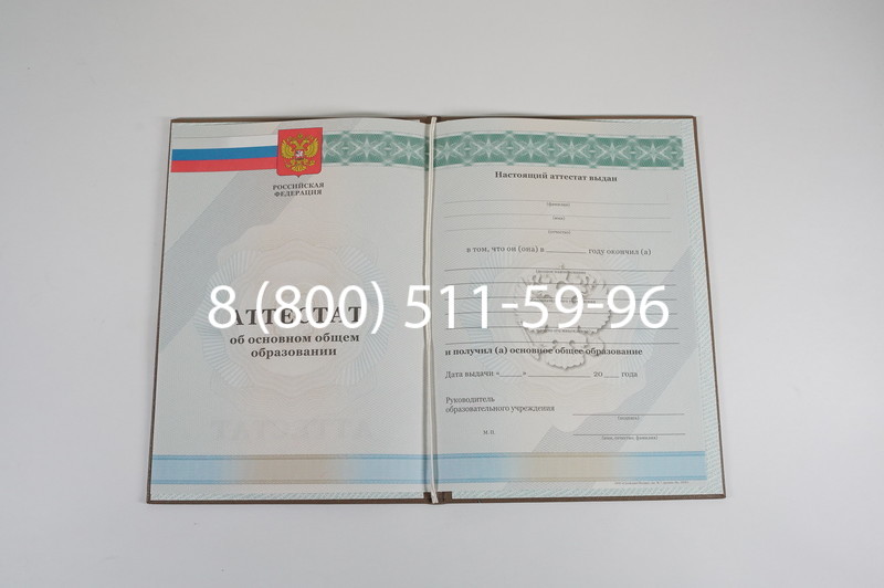 Аттестат за 9 класс 2011-2013 годов в Обнинске Аттестат за 9 класс 2011-2013 годов в Обнинске