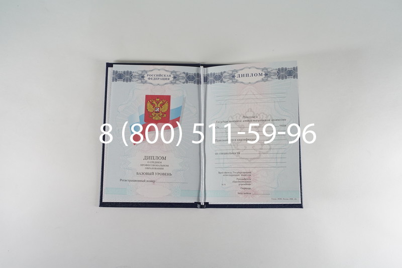 Диплом колледжа 2007-2010 годов в Обнинске